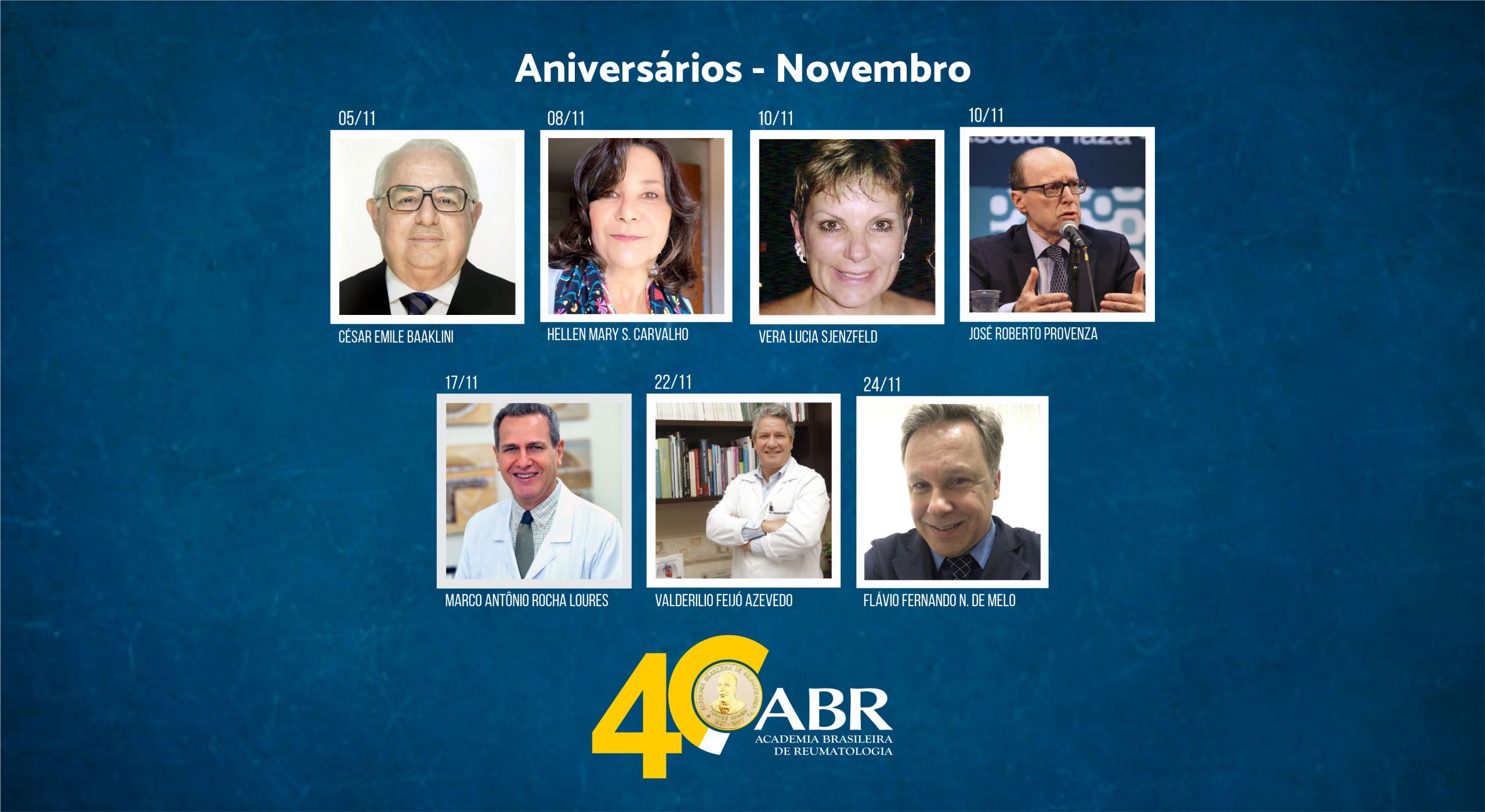 Aniversários novembro 2021